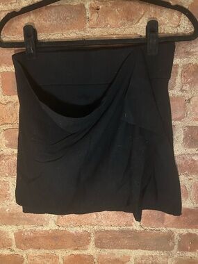 Women’s Theory Black Drape Front Skirt